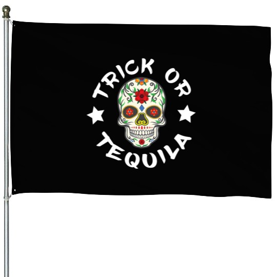 Sugar Skull T - House Flags | Trick Or Tequila House Flags