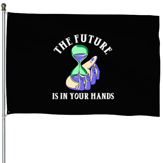 Earth Hour Time Environmentalist Save The Planet House Flags