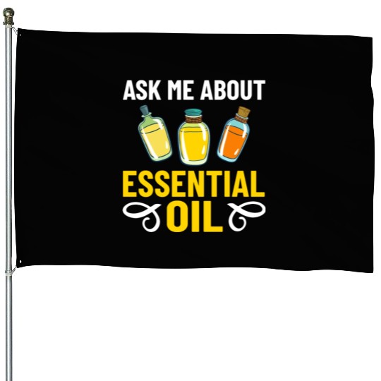 Essential Oil Diffuser Peppermint Aromatherapy House Flags