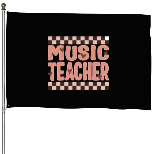 Music Teacher House Flags, Back To School Supplies