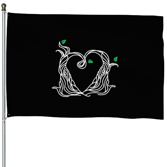 Tree Love Best Friends Heart White House Flags