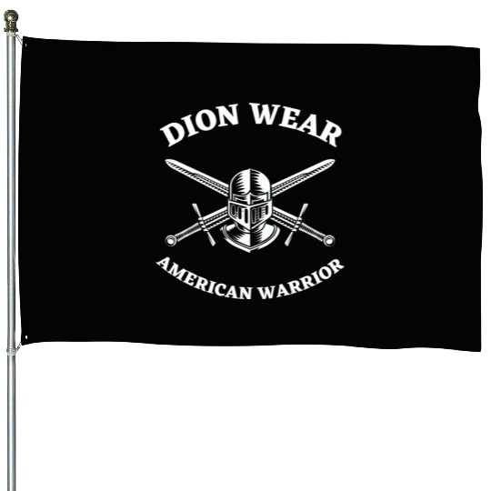 Dion Wear American Warrior House Flags