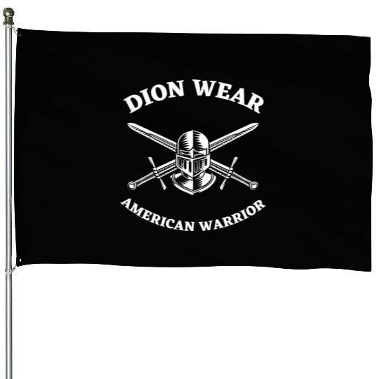 Dion Wear American Warrior House Flags