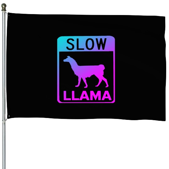 Phish Slow Llama House Flags