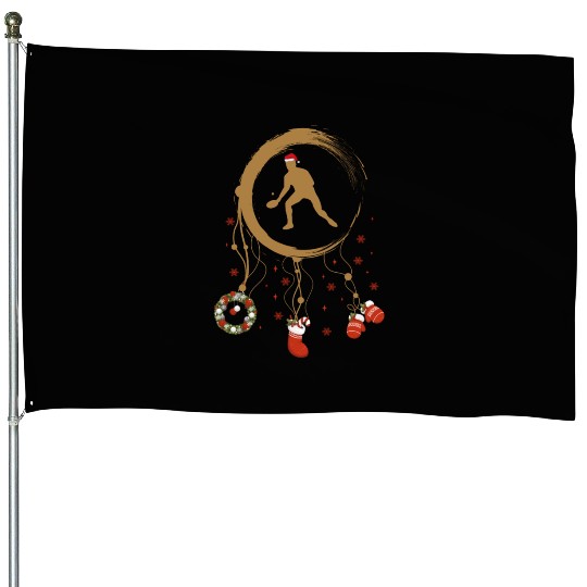 Winter dreamcatcher Christmas Table tennis House Flags