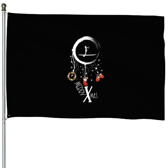 Winter dreamcatcher Christmas StandUpPaddle House Flags