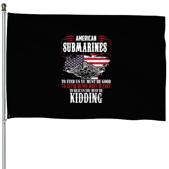 US Military Submarine House Flags