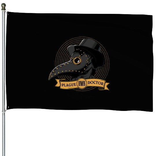 Plague Doctor House Flags