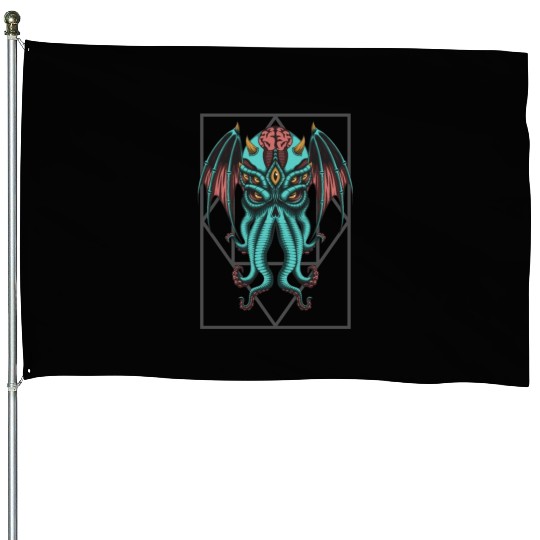 Cthulhu House Flags