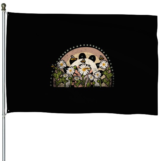 Marguerites Daisy Summer Daisies Flower Garden House Flags