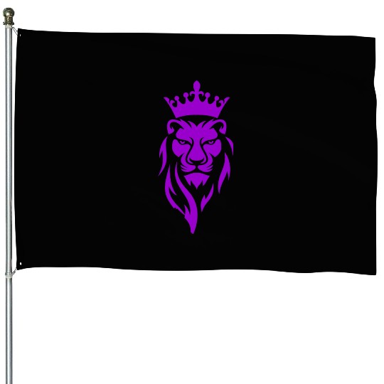 LION LILAC House Flags