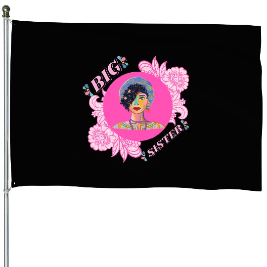 I'm Going To Be A Big Sister, design by roka0000 House Flags