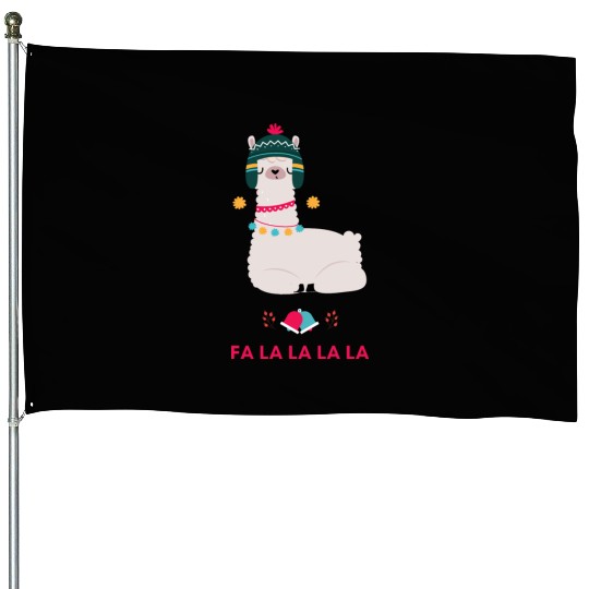 Fa La La La LLama ! House Flags