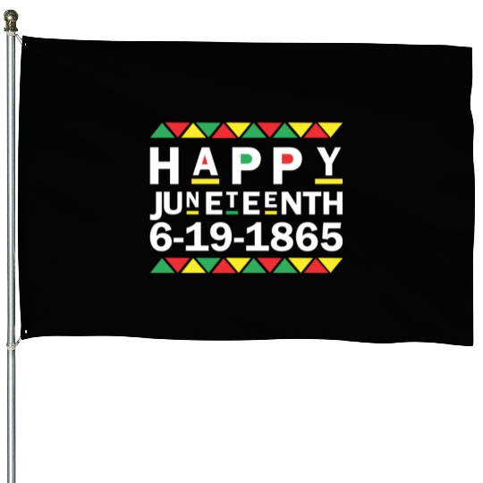 Juneteenth Black History House Flags