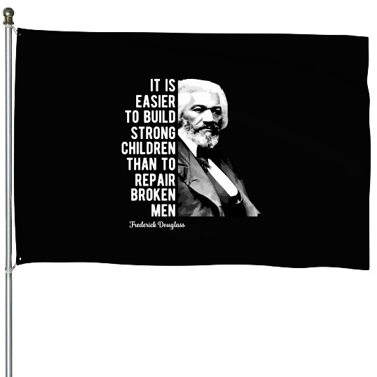 Frederick Douglass Quote For Black History Month House Flags