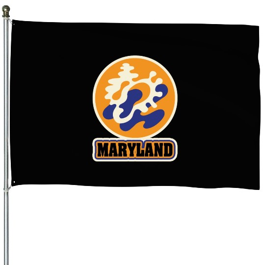 US States MARYLAND House Flags