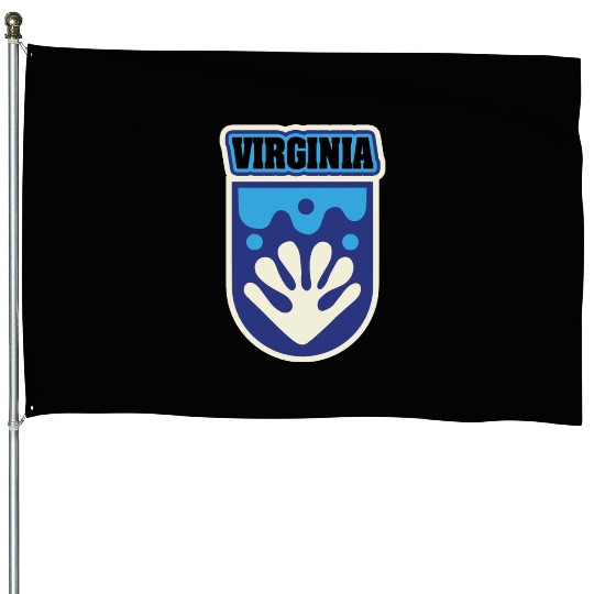 US States VIRGINIA House Flags