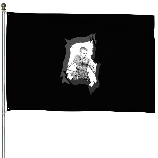 Son kratos,god of war. PS 4 House Flags