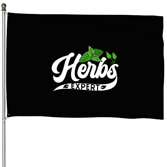 Herbs Expert Gardening Herbalist Herb Herbalism House Flags