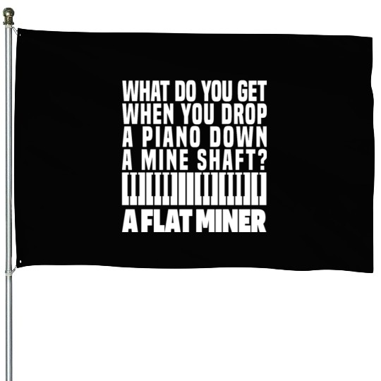 Music Teacher House Flags