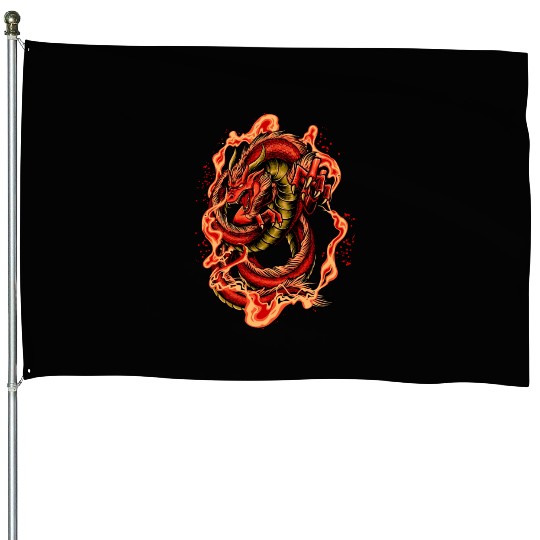 RACING DRAGON House Flags