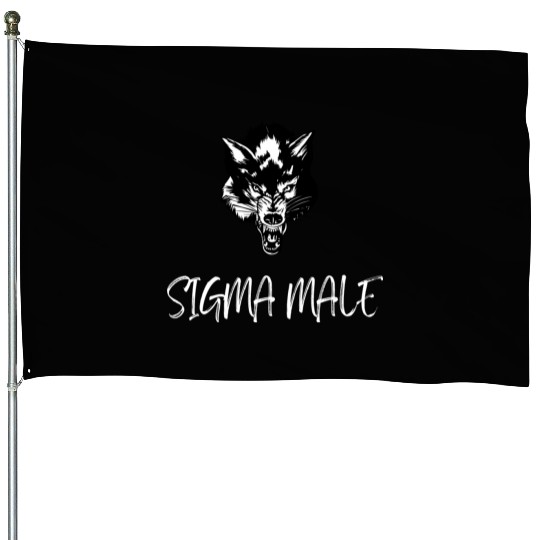 Lone Wolf Sigmamale Alfa Male House Flags