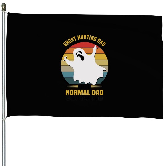 ghost hunting House Flags