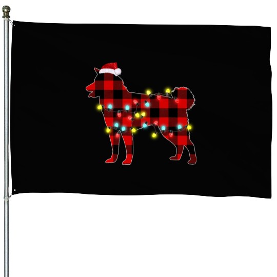 Shiba Inu Christmas Dog Lover Pajamas House Flags