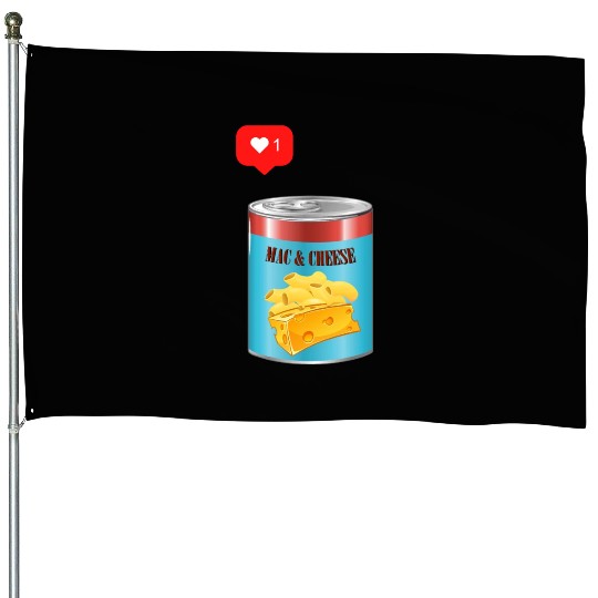 Mac and Cheese lover House Flags