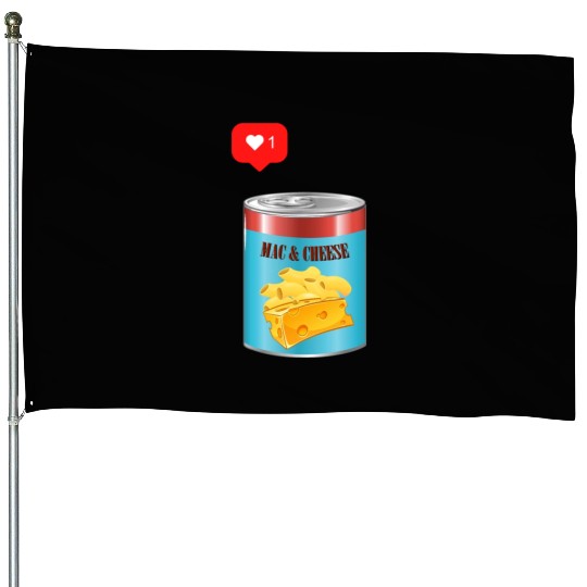 Mac and Cheese lover House Flags