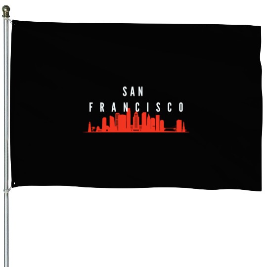 San Francisco pride House Flags