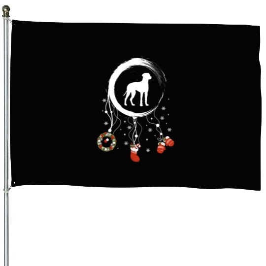 dog dreamcatcher Christmas Rhodesian Ridgeback House Flags