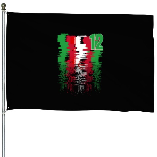 Iran Soccer team Jerseys Iran team 2022 number 12 House Flags