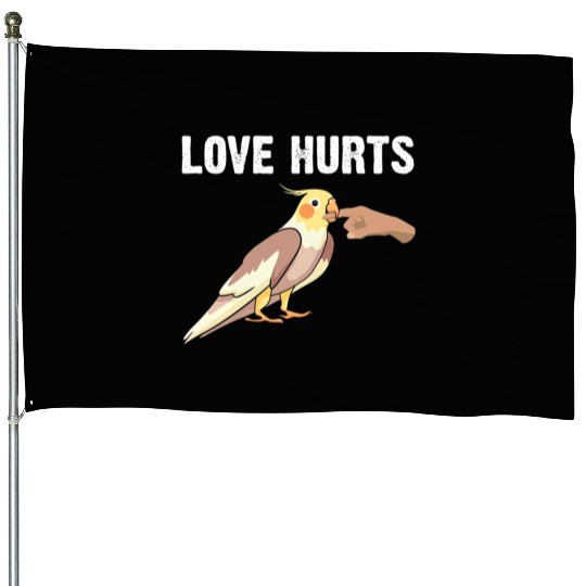 Love Hurts House Flags