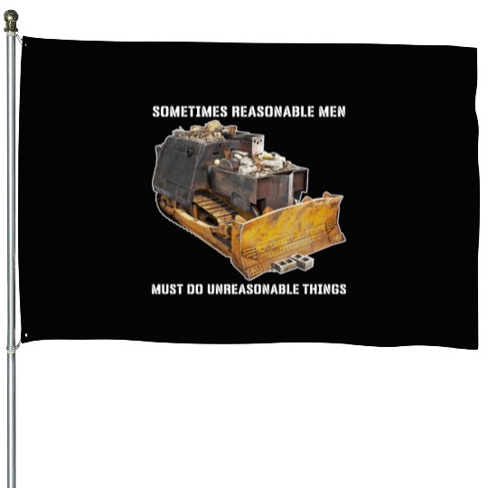 Killdozer House Flags