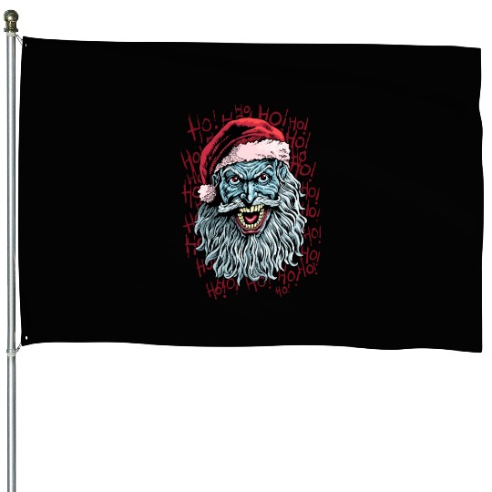 bad santa House Flags