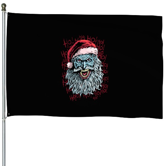bad santa House Flags