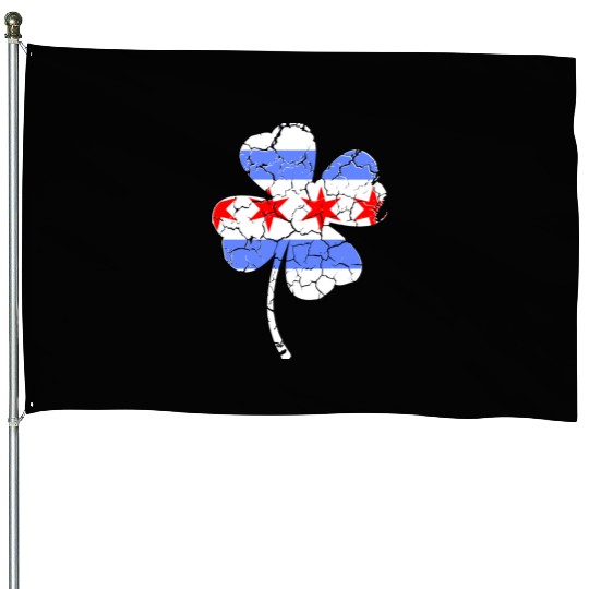 Chicago Southside Irish St Patricks Day 2020 House Flags