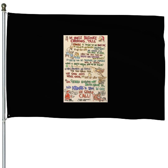 Krampus House Flags