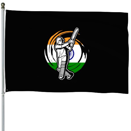 India Cricket Player House Flags