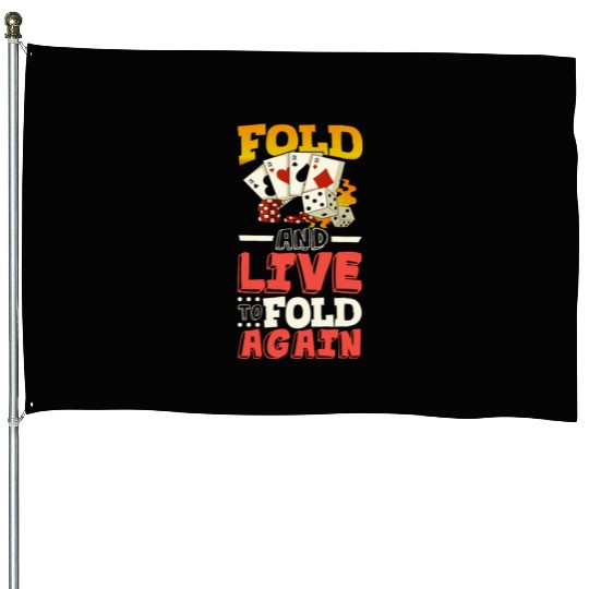 Poker Casino Poker Player Gambling Roulette Gift House Flags