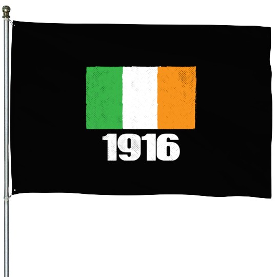 1916 Ireland Flag Irish Rebellion Easter Rising House Flags