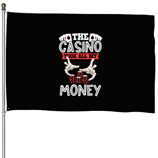 Poker Casino Poker Player Gambling Roulette House Flags