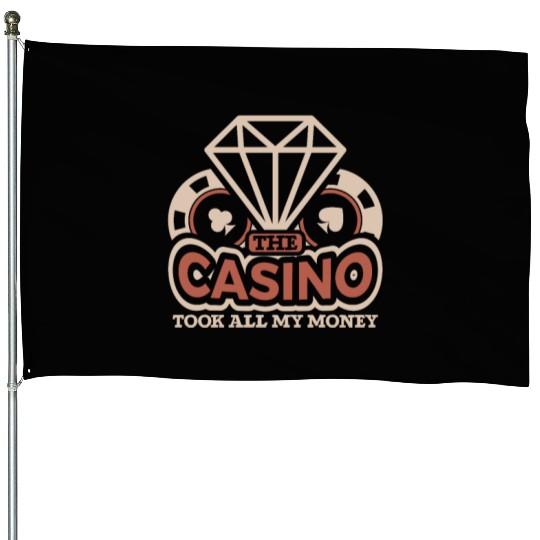 Poker Casino Poker Player Gambling Roulette House Flags