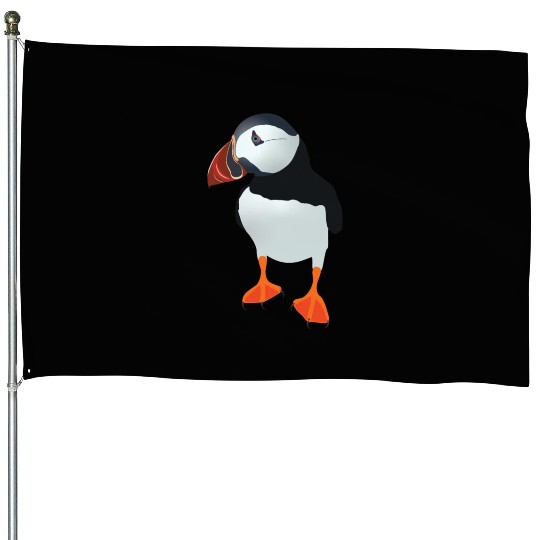 Puffin House Flags, Puffin, Puffin Lover,