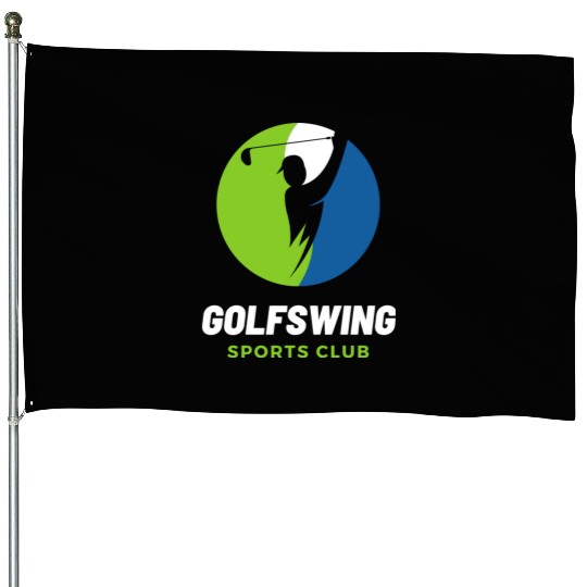 Circle Golf Club Sports Hobbies House Flags