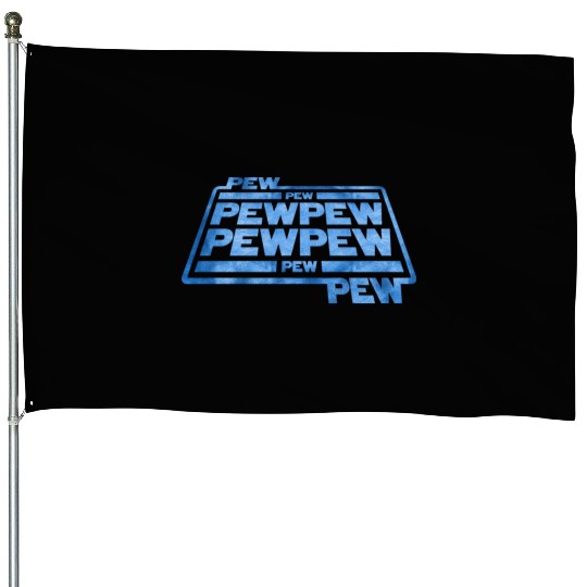 Pew Pew Pew House Flags