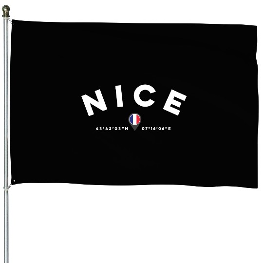 Nice France House Flags