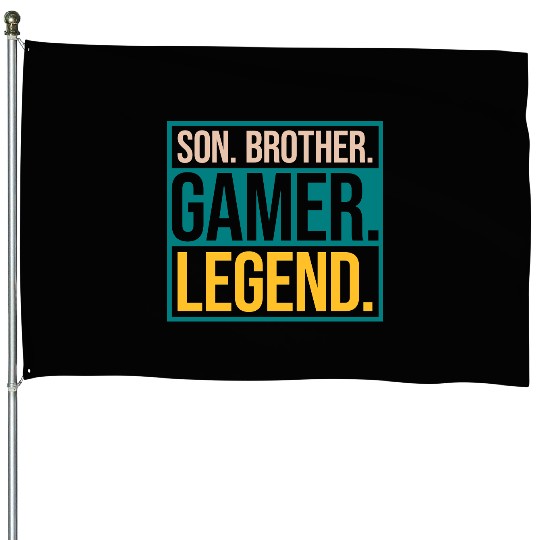 son brother gamer legend House Flags