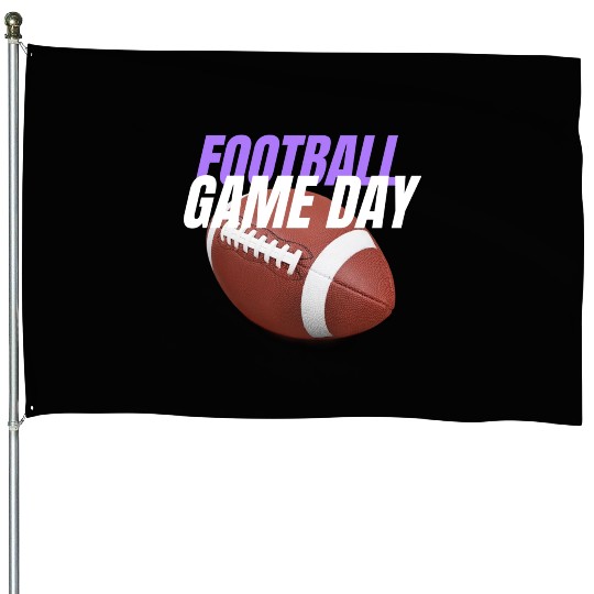 Football Game Day , Sunday Funday Football Season House Flags